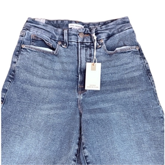 Good American Good Waist High Rise Palazzo Jeans 16 NWT - Picture 3 of 11